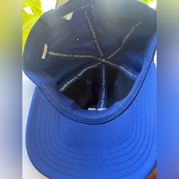 Vineyard Vines Blue Athletic Baseball Hat - Authentic and Stylish! - Picture 4 of 4